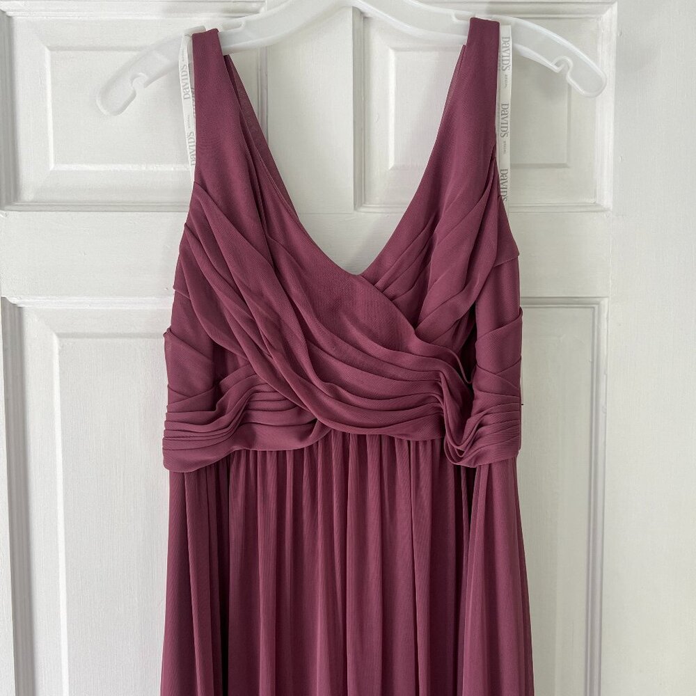 NWT David's Bridal Chianti Long Bridesmaids Dress